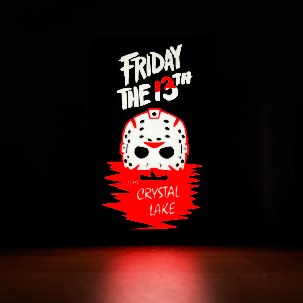 Friday the 13th - 3D Printed Light Box
