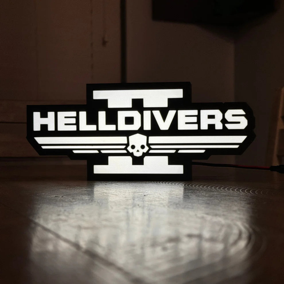 Hell Divers 2 - 3D Printed Light Box
