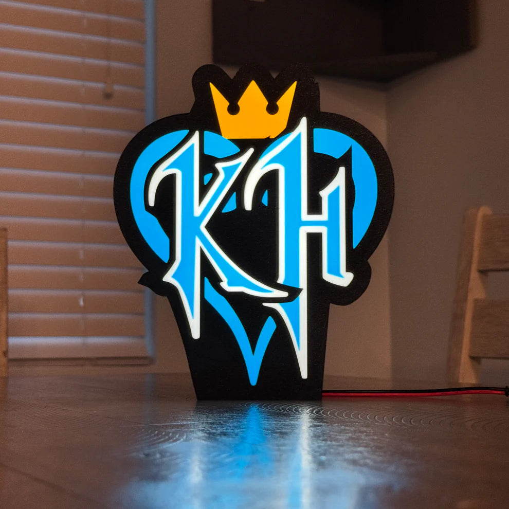 Kingdom Hearts - 3D Printed Light Box