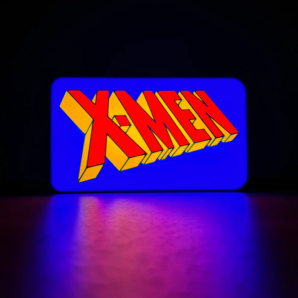 X-Men 90's - 3D Printed Light Box
