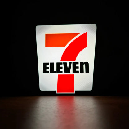 711 Logo - 3D Printed Light Box
