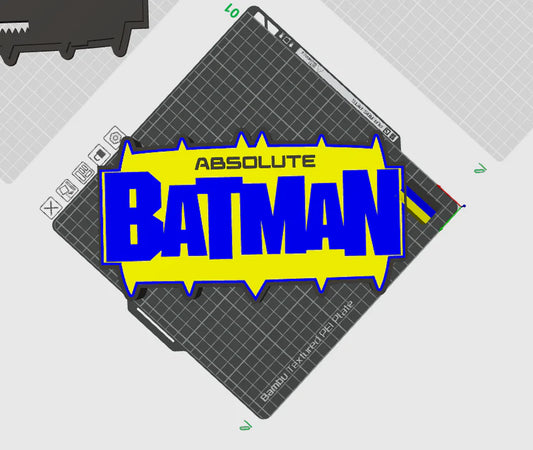 Absolute Batman - 3D Printed Light Box
