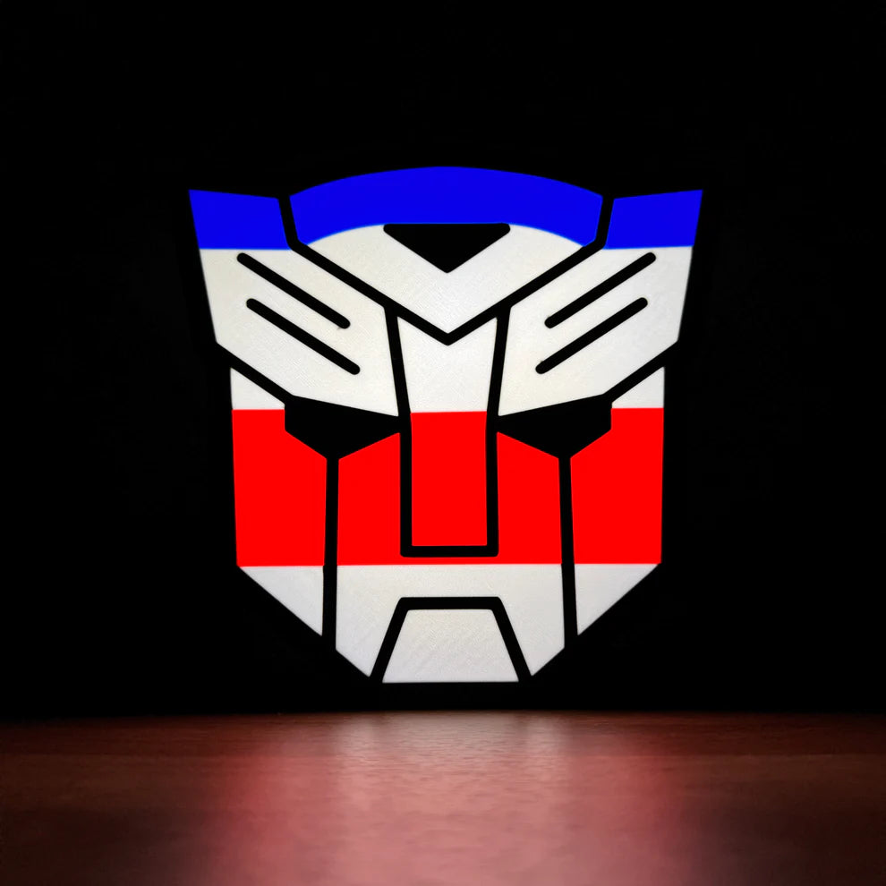 Autobot Transformers - 3D Printed Light Box
