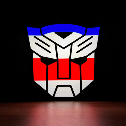Autobot Transformers - 3D Printed Light Box