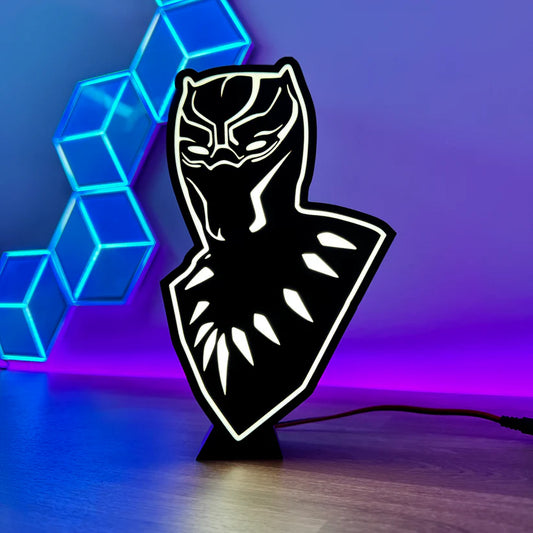 Black Panther - 3D Printed Light Box