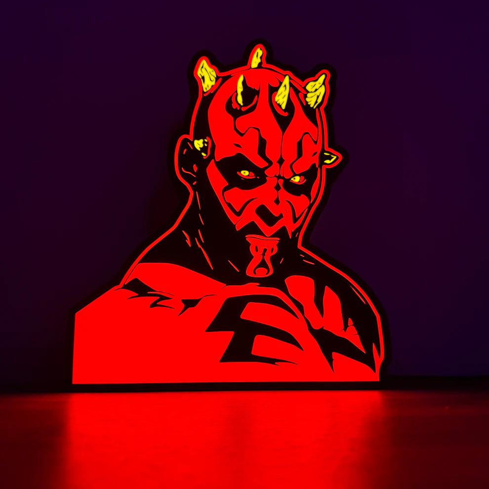 Darth Maul - 3D Printed Light Box