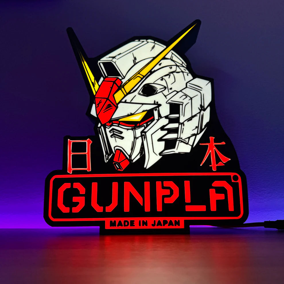 Gundam Version 2 - 3D Printed Light Box