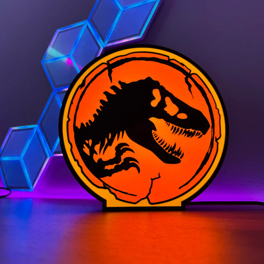 Jurassic Park - 3D Printed Light Box
