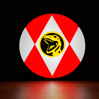Power Rangers - 3D Printed Light Box