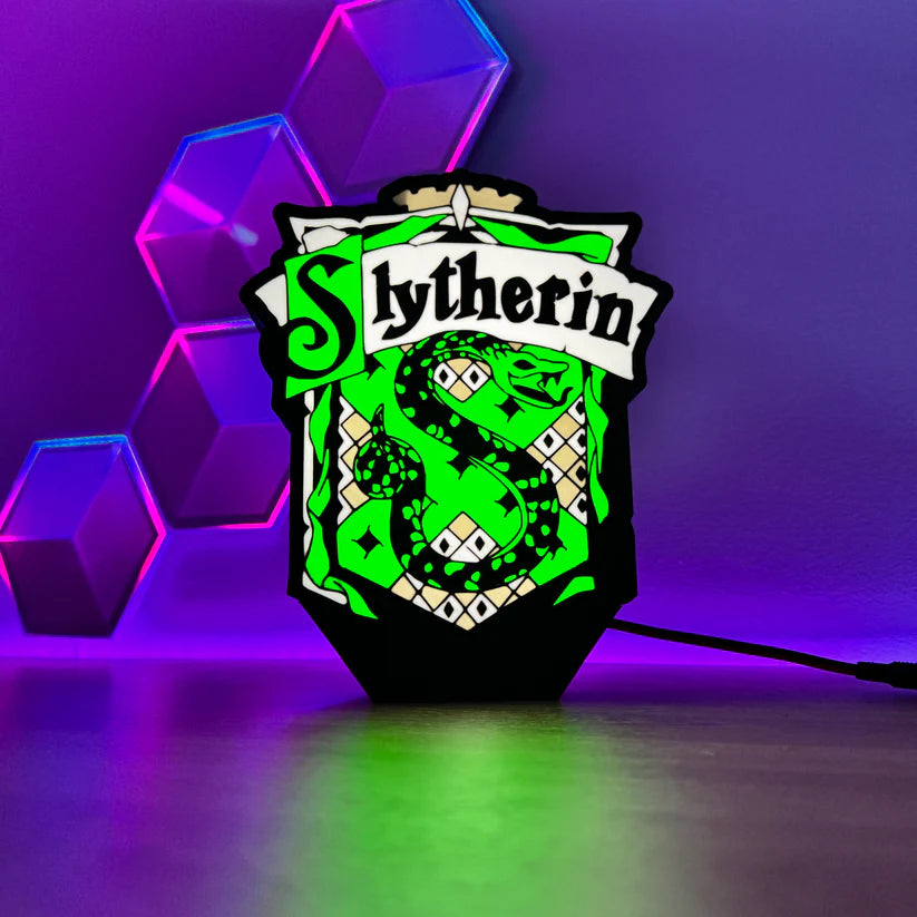 Slytherin Harry Potter - 3D Printed Light Box