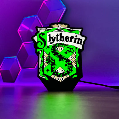 Slytherin Harry Potter - 3D Printed Light Box