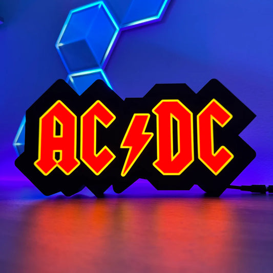 AC/DC - 3D Printed Light Box