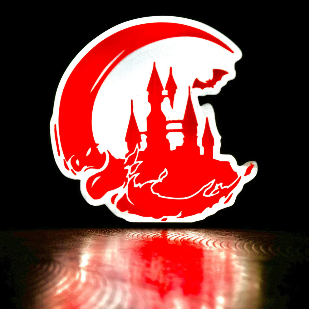 Castle Moon Castlevania - 3D Printed Light Box