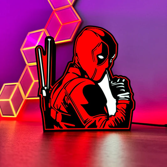 Deadpool - 3D Printed Light Box