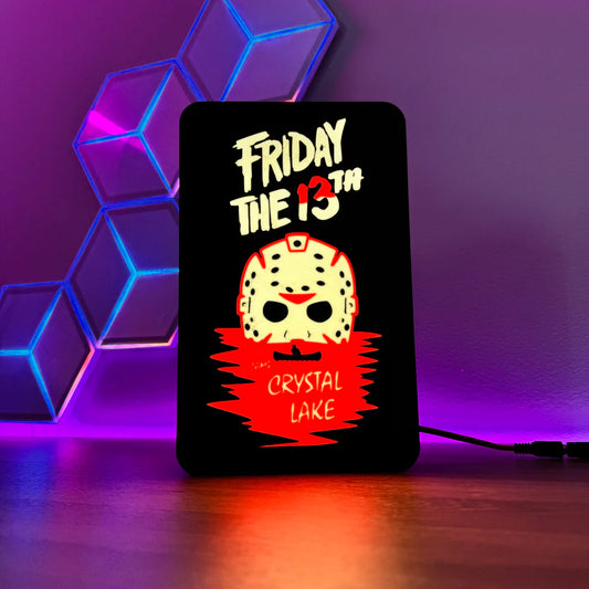 Friday the 13th - 3D Printed Light Box
