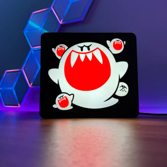 Ghosts Mario - 3D Printed Light Box