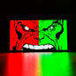 Hulk - Red and Green Hulk - 3D Printed Light Box