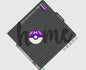 Master Pokeball Home Sign