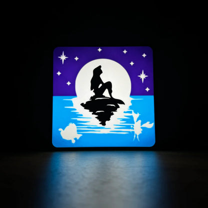 Mermaid - 3D Printed Light Box