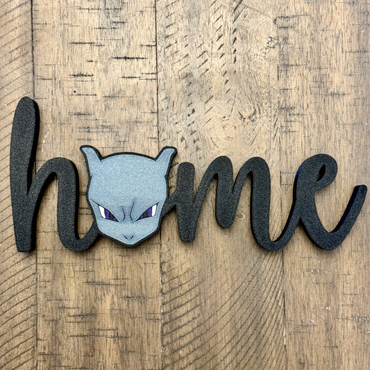 Mewtwo Home Sign