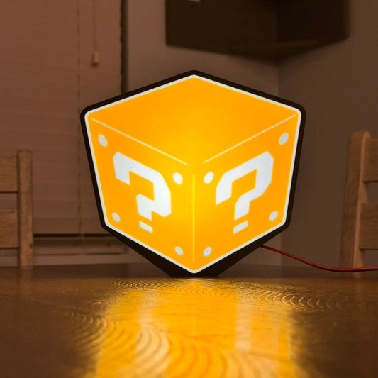 Mystery Mario - 3D Printed Light Box
