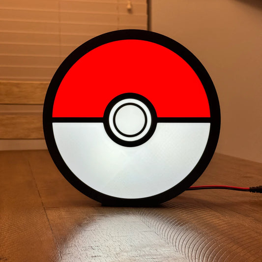 Poke Ball - 3D Printed Light Box