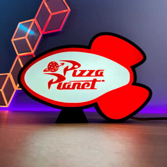 Pizza Planet - 3D Printed Light Box