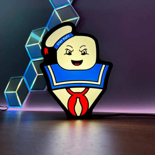 Stay Puft Ghost Busters - 3D Printed Light Box