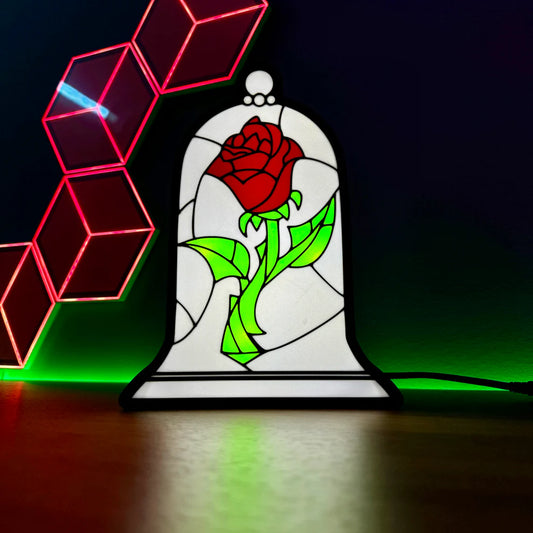 Rose - 3D Printed Light Box