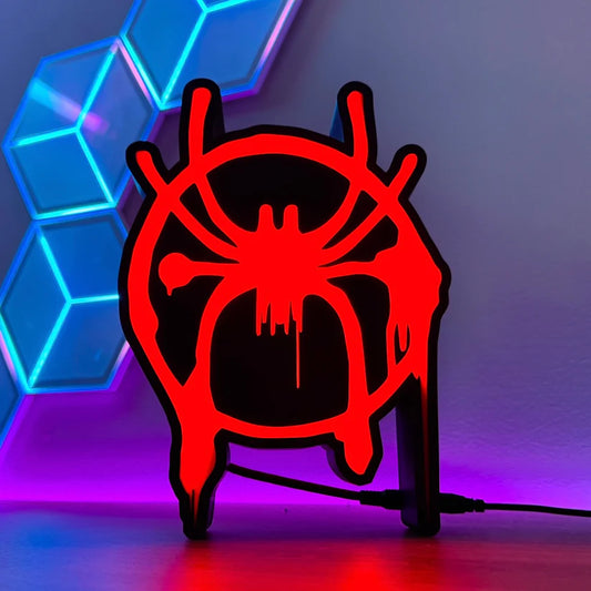 Spiderman Miles Morales - 3D Printed Light Box