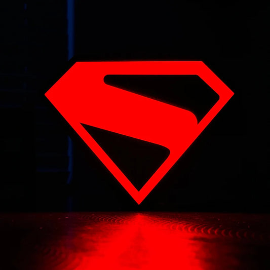 Superman - 3D Printed Light Box