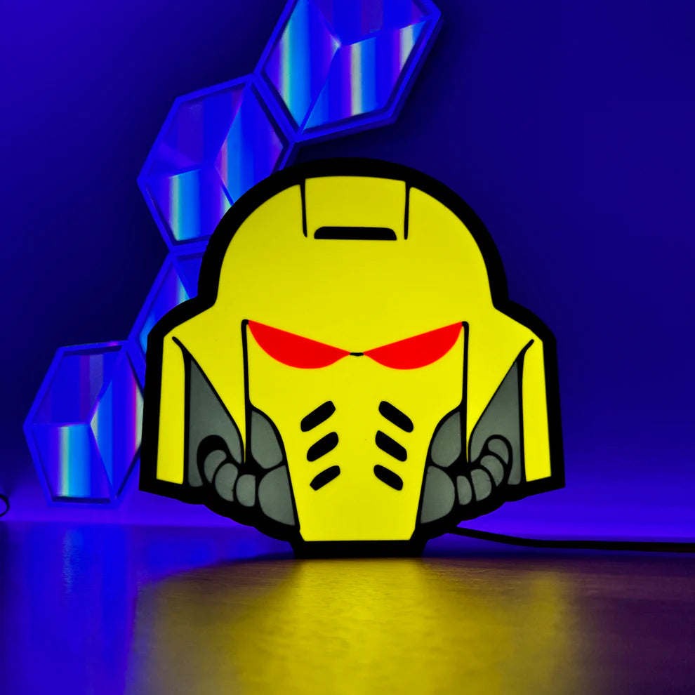 Warhammer Helmet - 3D Printed Light Box