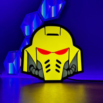 Warhammer Helmet - 3D Printed Light Box