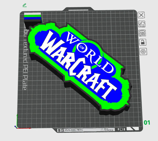 World of Warcraft - 3D Printed Light Box