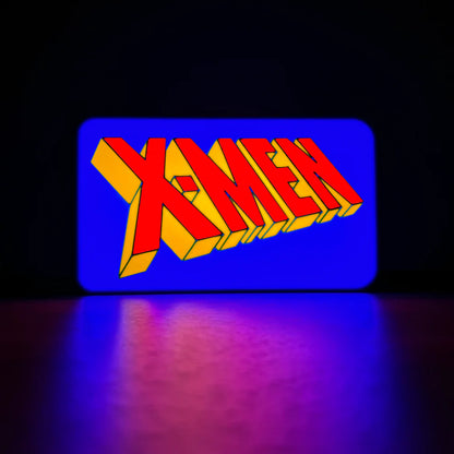 X-Men 90's - 3D Printed Light Box