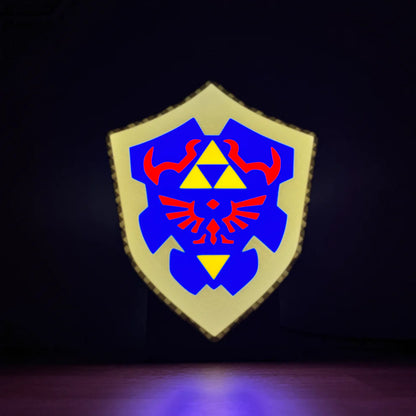 Legend of Zelda Link's Shield - 3D Printed Light Box